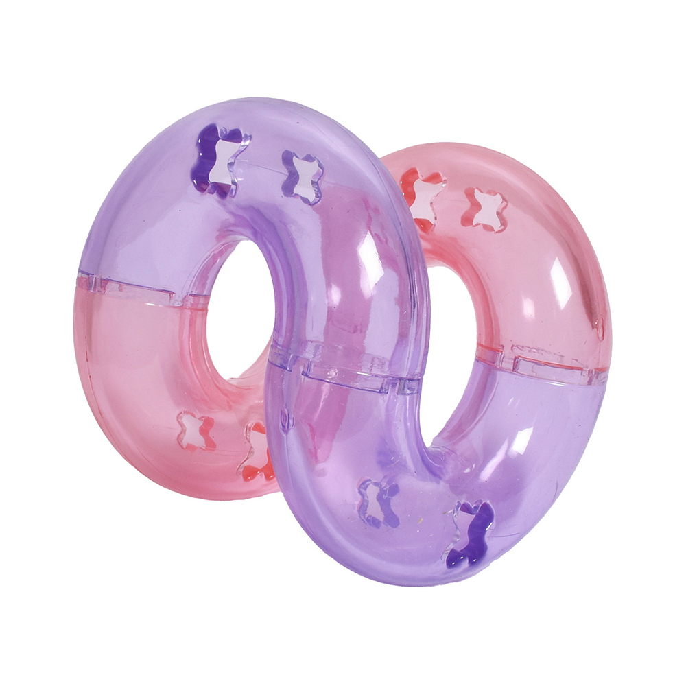 Bobby Hundespielzeug Pont - lila: L 11 x B 11 x H 11 cm Bobby Hundespielzeug Pont - lila: L 11 x B 11 x H 11 cm von Bobby
