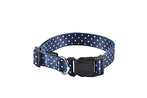 Bobby Pretty Halsband, Größe L, Marineblau von Bobby