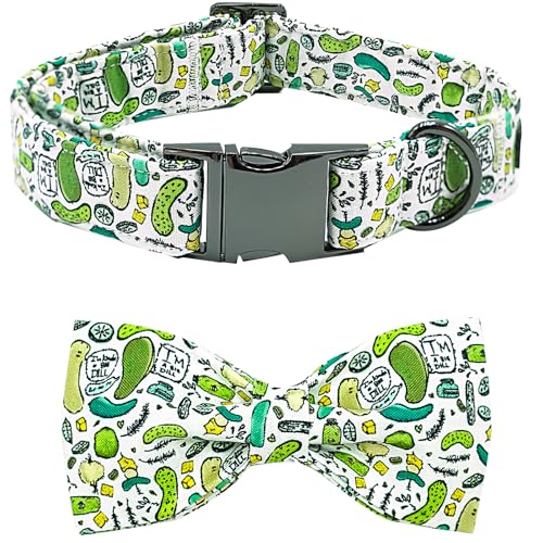 Bobo Rainbow Hundehalsband Big Dills Hundehalsband Haustier Halsband Hund Sommer Halsband Urlaub Hundehalsband Mädchen oder Junge Haustier Hundehalsband Verstellbar Hundehalsband für X-Small Hunde von Bobo Rainbow