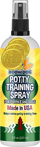 Bodhi Dog Töpfchentrainingsspray, Welpen- und Hundetrainingshilfe für drinnen und draußen, Lockstoffspray, fördert die richtigen Gewohnheiten beim Pinkeln von Hunden, sicher für Haustiere und Zuhause, von Bodhi Dog