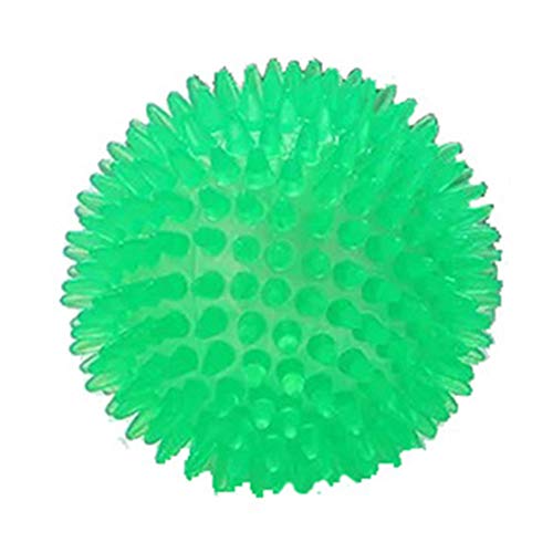 Bodhi200 Pet Squeaky Chewing Balls Hund Soft Stab Balls Reinigung Zahnspielzeug Bälle Für Kleine Mittelgroße Pet Dog Dog Spielzeug Grün von Bodhi200