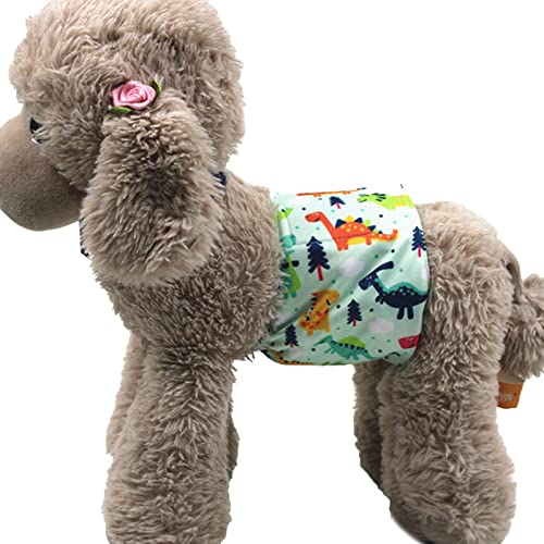 Bodhi2000 Doggie Diaper Bauchband für Haustiere, wiederverwendbar, reizend, auslaufsicher, Größe XS, Hellgrün von Bodhi2000