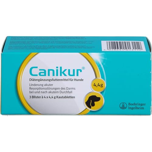 Boehringer - Canikur Pro Hunde Diätergänzungsfuttermittel 12 Kautabletten, 1er Pack (1 x 0.07 kilograms) von CANIKUR