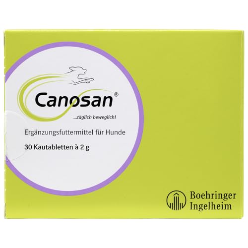 Canosan 30 Kautabletten à 2 g Ergänzungsfuttermittel für Hunde von Canosan