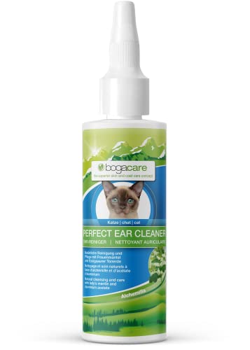 Bogacare Perfect Ear Cleaner - Katzen Ohrreiniger - Ohrenreiniger Katze mit innovativer Rezeptur 125ml - Ohrreiniger Katze mit Frauenmantel & Essigsaurer Tonerde von Bogacare