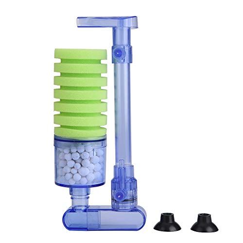 Bognajin Umweltfreundlicher Aquariumfilter mit biochemischer Filterung, Kunststofffilter-Baumwollmaterial, Gute Filterwirkung, Adsorption schädlicher Substanzen, Erhöhung des (XY-2881 (Green)) von Bognajin