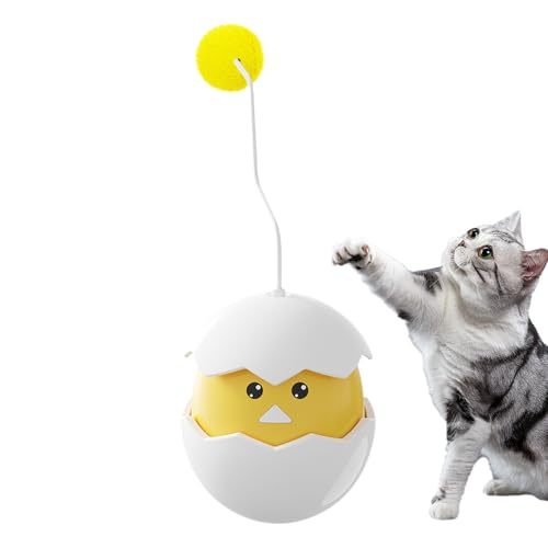 Bohany Katzenball Spielzeug - Interaktiver Spielball Mit Zwitschergeräuschen,Interaktives Hühnchen Bewegungsspiel Zur Beschäftigung & Gegen Langeweile Bohany Katzenball Spielzeug - Interaktiver Spielball Mit Zwitschergeräuschen,Interaktives Hühnchen Bewegungsspiel Zur Beschäftigung & Gegen Langeweile von Bohany