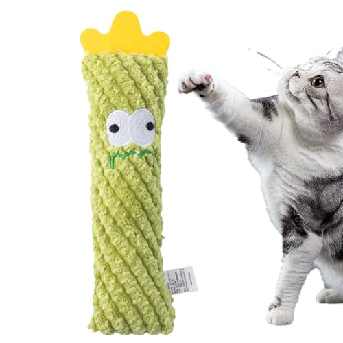 Bohany Katzenspielzeug Mit Katzenminze | Beißen Treten Spielzeug Für Kätzchen | Kaktus Design Bereicherungsspiel Für Alle Rassen, Langeweile-& Haustierzubehör Bohany Katzenspielzeug Mit Katzenminze | Beißen Treten Spielzeug Für Kätzchen | Kaktus Design Bereicherungsspiel Für Alle Rassen, Langeweile-& Haustierzubehör von Bohany