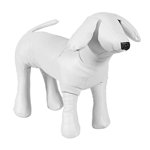 Bolvina Leder Hund Schaufensterpuppen Stehend Stellung Hund Modelle Spielzeug Haustier Tier Geschaeft Schaufensterpuppe L von Bolvina