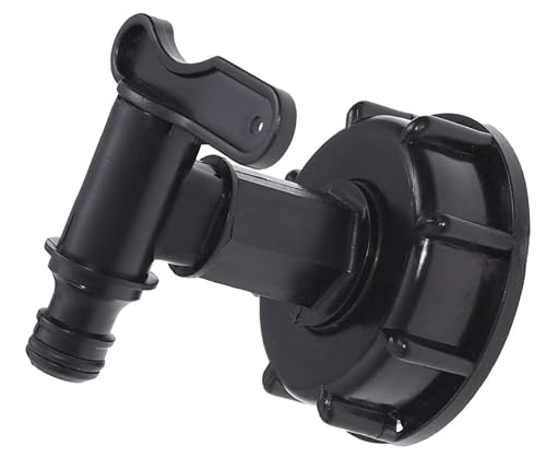 Bomclap Wassertank Schlauch Ventil Adapter Anschluss Armaturen Hof Garten Tap (schwarz) von Bomclap