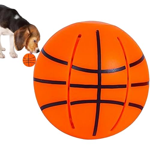 BommFu Blinkende elastische Kugel, leuchten in dunkler Ball - Weiche leuchtende Fetchkugel,Lustiges Haustierkauenspielzeug, tragbare Haustierversorgungen für kleine mittlere große Rassenhund von BommFu