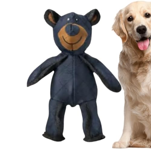 BommFu Unbreakable Bear Dog Toys | Kuscheltier Hundespielzeug Quietschend | 2024 Hunde Kuscheltier | Plüsch Hundespielzeug Unkaputtbar - Unzerbrechliches Bären-Hundespielzeug Für Große Kleine Hunde von BommFu