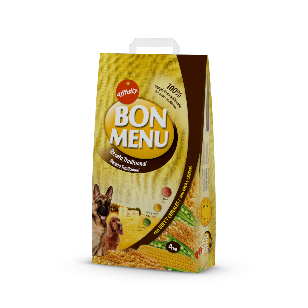 Bon Menu Dog Adult Traditional Recipe - 4 kg von Bon Menu