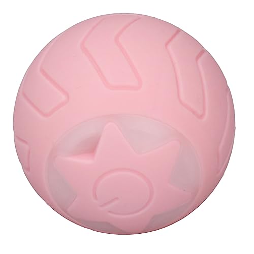 Bonbela Peppy Pet Ball für Katzen mit LED-Blitz, Bunten Lichtern, Automatischer Rollball, USB Wiederaufladbar (Neutrale englische Verpackung) von Bonbela