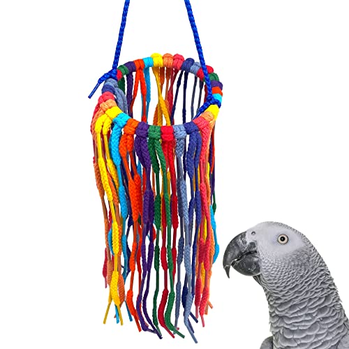 51213 Große Aglet Heaven Bonka Vogelspielzeug Baumwolle Bunt Papagei Quaker Macaw African Grey Kakadu von Bonka Bird Toys