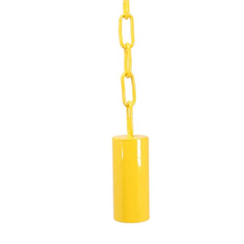 Bonka Bird Toys 1343 Medium unverwüstlich Rohr Bell Vogel Spielzeug Parrot Käfig Käfige Graupapageien, gelb von Bonka Bird Toys