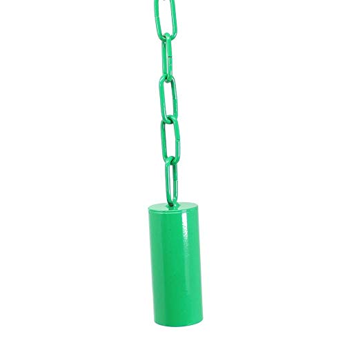 Bonka Bird Toys 1343 Medium unverwüstlich Rohr Bell Vogel Spielzeug Parrot Käfig Käfige Graupapageien, grün von Bonka Bird Toys