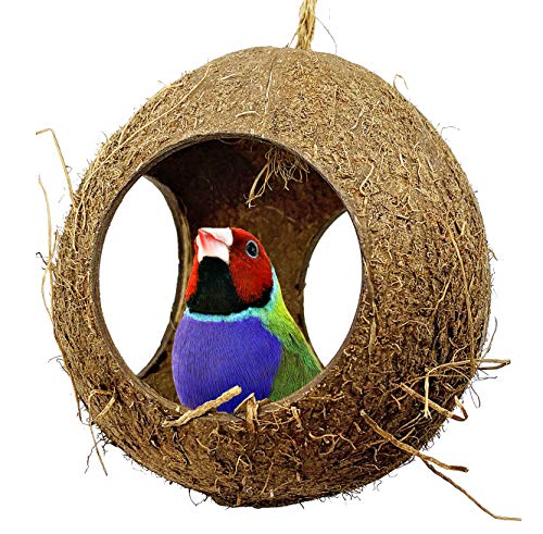 Bonka Bird Toys 2114 Kokosnussnest mit drei Löchern von Bonka Bird Toys