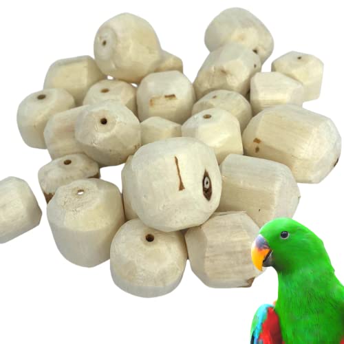 Bonka Bird Toys 3383 Pk24 Sola Rocks Foot Talon Craft Part Bird Toys Natural Chew Foraging Treat for Conures Cockatiels Parakeets and Other Similar Sized Birds von Bonka Bird Toys