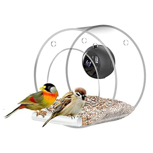 Bonkshire Smart Bird Feeder mit Vogelbeobachtungskamera, Mobiltelefon-Fernverbindung für die Vogelbeobachtung von Bonkshire