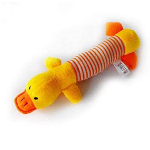 Bontannd Hundespielzeug Haustierwelpe Plüsch Sound Chew Squeaker Quietschendes Spielzeug von Bontannd