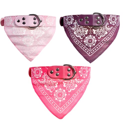 Boodtag 3 Stück Haustier Halstuch Bandanas Hunde Kariertes Dreieckstuch Haustier Lätzchen Weihnachten Kostüm Dekoration Zubehör von Boodtag