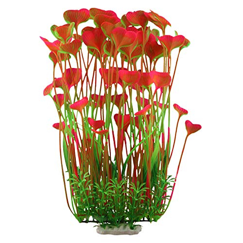 Boodtag Künstliche Korallen Plant Set für Aquarium Korallenriffmeerblick Ornament Aquarienpflanzen Korallendekor Leuchteffekt Silikon Wasserpflanze Blume Seeanemone Koralle Plant Fisch Tank Dekoration von Boodtag