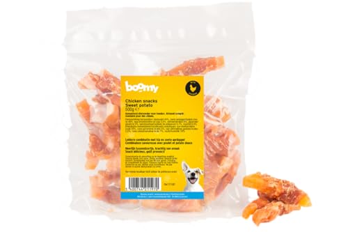 Boomy - Hundesnacks - Belohnungssnack - Huhn & Süßkartoffel - 500g von Boomy