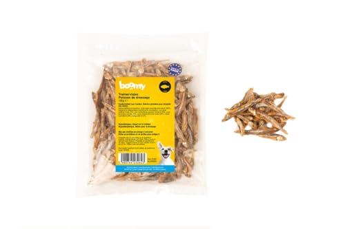 Boomy - Hundesnacks - Belongingssnack - Trainerfischchen - Getrocknete Schmelze - 2 x 100g von Boomy