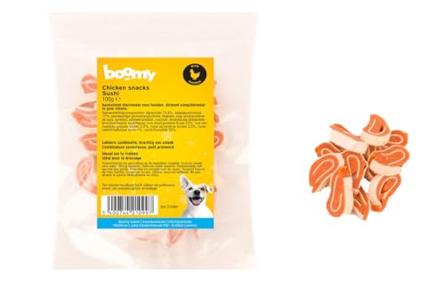 Boomy – Hundesnacks - Hundebonbons - Huhn Sushi – 3 x 100g von Boomy