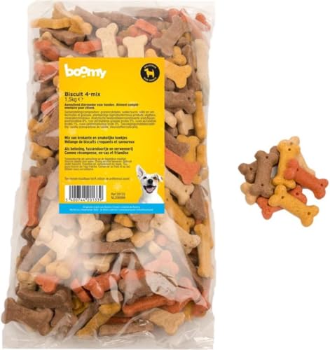 Boomy - Hundesnacks - Hundebonbons - Keks 4 mix - 1,5kg von Boomy