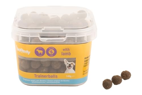 Boomy - Hundesnacks - Trainingssnack - Belohnungsbonbons - Lamm - 3 x 140g von Boomy