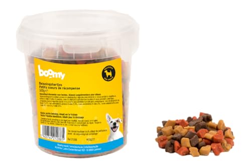 Boomy - Hundesnacks - Weiche Belohnungsbonbons - Belohnungsherzen - 2 x 500g von Boomy