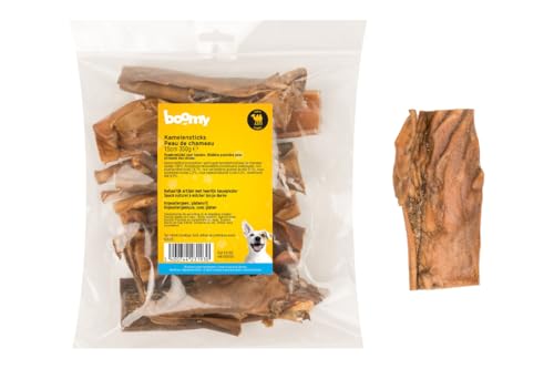 Boomy - Hypoallergener Hundesnack - Getrocknete Kamelstäbchen 15cm - 350g von Boomy