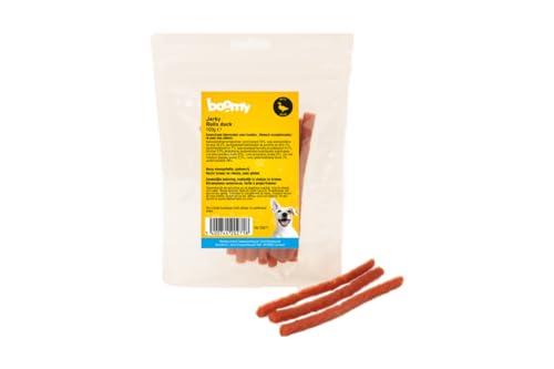 Boomy - Jerky Rolls - Glutenfreie Hundesnacks - Kaustäbchen mit hohem Fleischanteil - Hundebonbons (3x100g, Ente) von Boomy