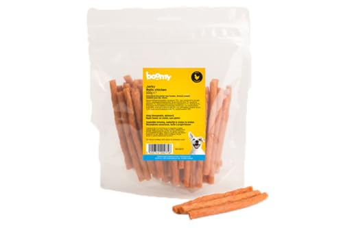 Boomy - Jerky Rolls - Glutenfreie Hundesnacks - Kaustäbchen mit hohem Fleischanteil - Hundebonbons (500g, Huhn) von Boomy