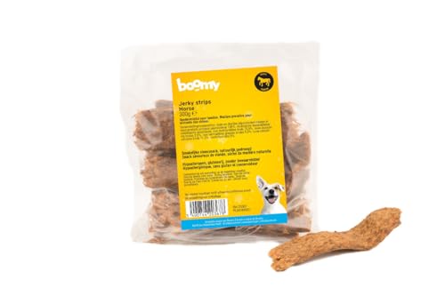 Boomy - Jerky Strips - Glutenfreie Hundesnacks - Trockenfleisch - 300g (Pferd) von Boomy