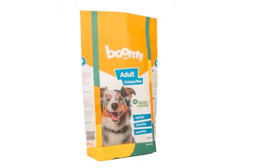 Boomy - Kaltgepresste Hundeklumpen - Adult - Huhn/Reis (12kg) von Boomy