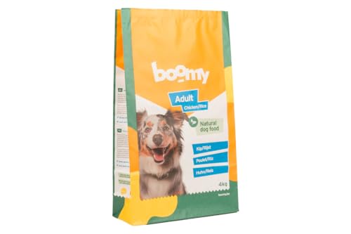 Boomy - Kaltgepresste Hundeklumpen - Adult - Huhn/Reis (4kg) von Boomy