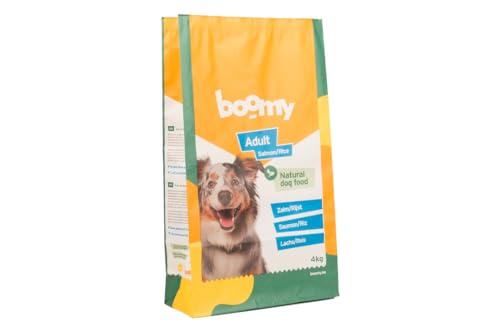 Boomy - Kaltgepresste Hundeklumpen - Adult - Lachs/Reis - 4kg (4kg) von Boomy