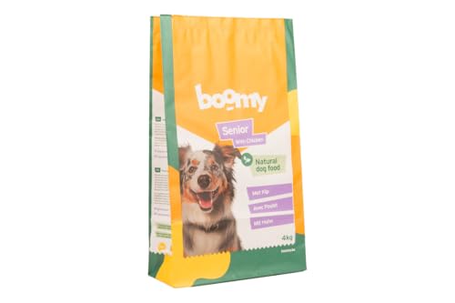 Boomy - Kaltgepresste Hundestücke - Hundefutter - Für ältere Hunde - Huhn (4kg) von Boomy