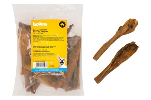 Boomy - Natürliche Hundesnacks - Getrocknete Wildschweinstöcke - 15cm - 350g von Boomy