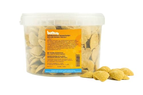 Boomy - Pferde Bonbons - Zuckerfreie Belohnungsbonbons für Pferde mit Bananengeschmack - 1,2kg von Boomy