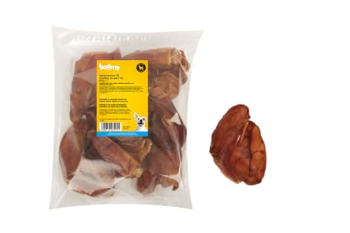 Boomy - Schweinesohren XL - Natürliche Hundesnacks - Getrocknete Fleischsnacks für Hunde - 600g von Boomy