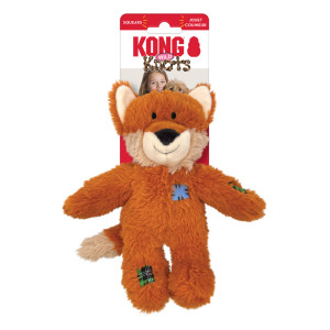 Kong Wild Knots Fuchs mit Quietschton Hundespielzeug Pro Stück von Boon