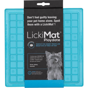 Lickimat Leckmatte Playdate türkis für den Hund (20 cm) Pro Stück von Boon