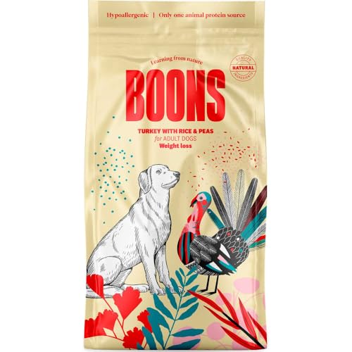 Hundefutter Boons Pute (für übergewichtige ausgewachsene Hunde) Größe 10 kg von BOONS