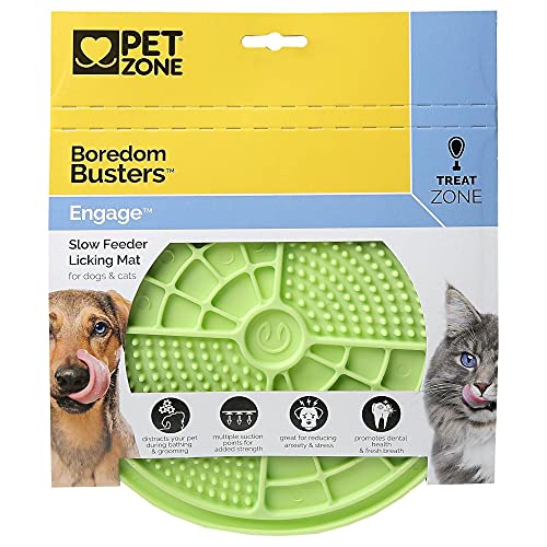 Boredom Busterz Engage Leckmatte für Hunde und Katzen, 1,4 kg, Grün von Boredom Busterz