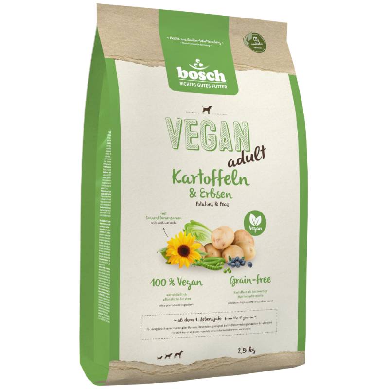 bosch HPC Adult Vegan Kartoffel & Erbse - 2,5 kg von Bosch HPC