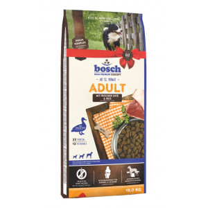 Bosch Adult Hundefutter mit Ente & Reis 15 kg von Bosch